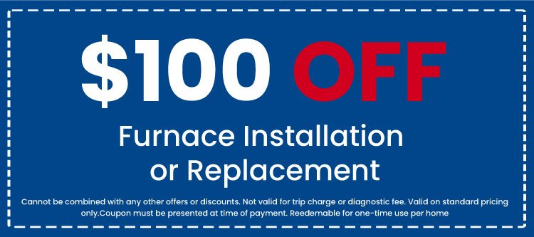 Discount on Furnace Installation or Replacement