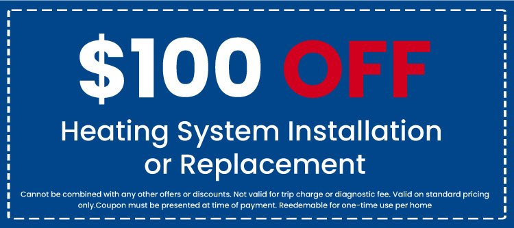 Discount on Heating System Installation or Replacement