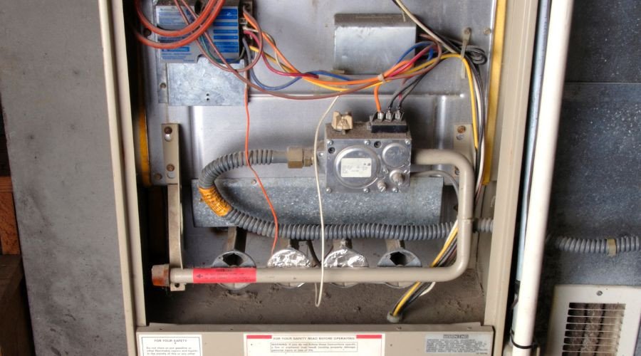 a furnace repaired by elevation mechanical